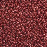 10/0 Czech Seed Beads #1056V Opaque Medium Brown 22g