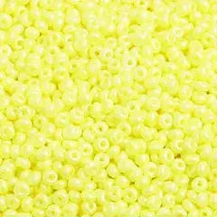 10/0 Czech Seed Beads #2330V Shiny Yellow 22g