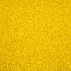 11/0 Czech Seed Beads #01540 C/L Terra Intensive Yellow 23g