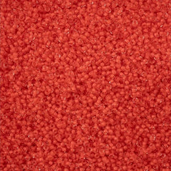 11/0 Czech Seed Beads #01541 C/L Terra Intensive Orange 23g