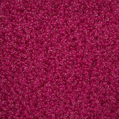 11/0 Czech Seed Beads #01543 C/L Terra Intensive Pink 23g