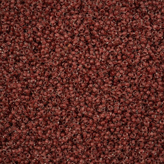 11/0 Czech Seed Beads #01548 C/L Terra Intensive Brown 23g