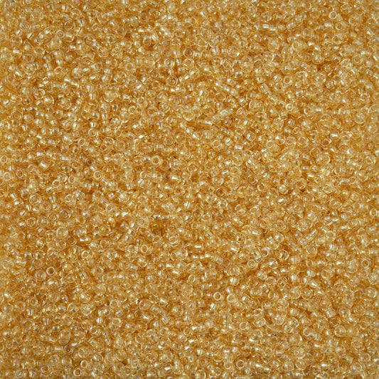 11/0 Czech Seed Beads #43186 Crystal Luster Beige 23g