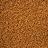 11/0 Czech Seed Beads #43194 Orange Terra Metallic Matte 23g
