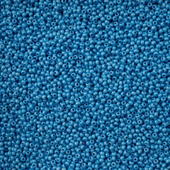 11/0 Czech Seed Beads #43213 Bright Cornflower Blue Sfinx Terra 23g