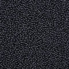 11/0 Czech Seed Beads #43217 Pearl Navy Jet Terra 23g