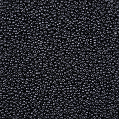 11/0 Czech Seed Beads #43217 Pearl Navy Jet Terra 23g