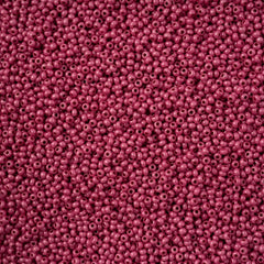 11/0 Czech Seed Beads #43221 Bright Plum Purple Sfinx Terra 23g