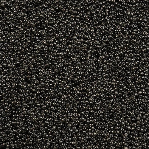 11/0 Czech Seed Beads #43230 Crystal Luster Grey 24g