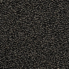 11/0 Czech Seed Beads #43230 Crystal Luster Grey 24g