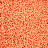 11/0 Czech Seed Beads #43235 Op Orange Chalk Solgel 23g