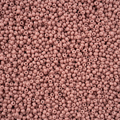 11/0 Czech Seed Beads #43239 Op Lavender Chalk Solgel 23g