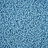 11/0 Czech Seed Beads #43244 Op Lt Blue Chalk Solgel 23g