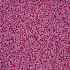 11/0 Czech Seed Beads #43259 Alabaster Fuchsia Solgel 23g