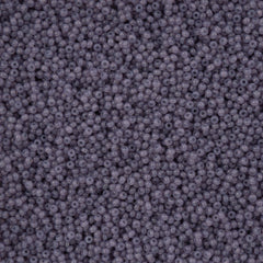 11/0 Czech Seed Beads #43263 Alabaster Violet Solgel 23g