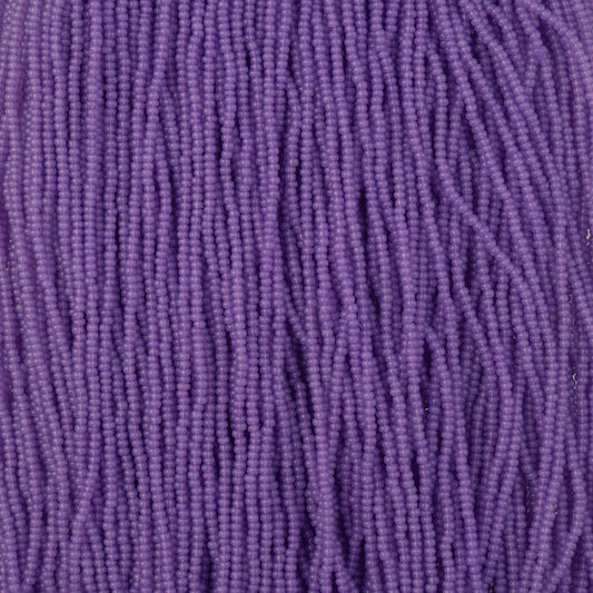 11/0 Czech Seed Beads #43265 Alabaster Grape Solgel 6 Strand Hank