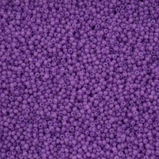 11/0 Czech Seed Beads #43265 Alabaster Grape Solgel 23g