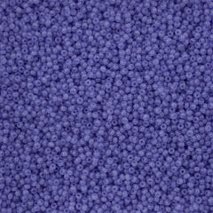 11/0 Czech Seed Beads #43266 Alabaster Purple Solgel 23g