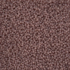 11/0 Czech Seed Beads #43278 Alabaster Brown Solgel 23g