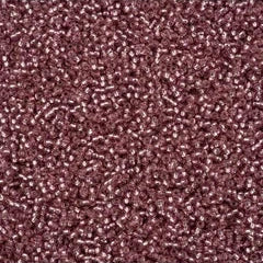 11/0 Czech Seed Beads #43286 Silver Lined Plum Solgel 23g