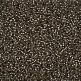 11/0 Czech Seed Beads #43301 Silver Lined Grey Solgel 23g