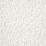 11/0 Czech Cut Seed Beads #37010 Opaque White 13g