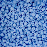 9/0 Czech 3-Cut Seed Beads Opaque Powder Blue 13g