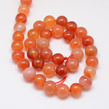 10mm Cornaline (Naturel/Teint) Perles 15-16" Brin
