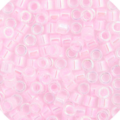 11/0 Delica Bead #0055 Pale Pink Lined 50g Bag