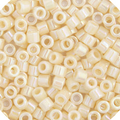 11/0 Delica Bead #0157 Opaque Cream AB 50g Bag