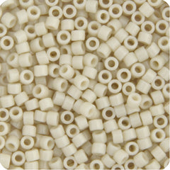 11/0 Delica Bead #0261 Op Ivory Glazed Luster 5.2g