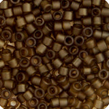 11/0 Delica Bead #0384 Tr Matte Smoke Topaz 5.2g