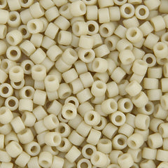 11/0 Delica Bead #0388 Matte Ivory Glazed Luster 5.2g