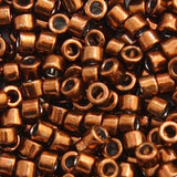 11/0 Delica Bead #0461 Tarnished Copper Nickel Plated 5.2g
