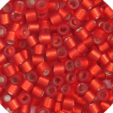 11/0 Delica Bead #0683 S/L Red Orange Semi Matte Dyed 5.2g