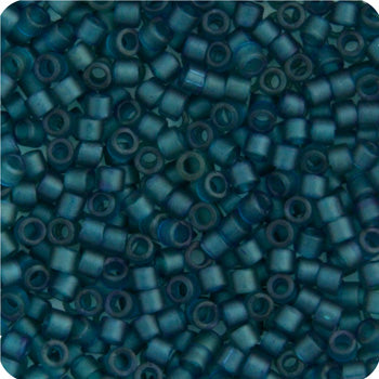 11/0 Delica Bead #0788 Tr Matte Dk Green Teal 5.2g