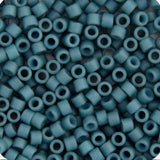 11/0 Delica Bead #0792 Op Matte Grey Blue Dyed 5.2g