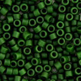 11/0 Delica Bead #0797 Op Matte Green Jade Dyed 5.2g