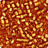 11/0 Delica Bead #1201 Silver Lined Marigold 5.2g