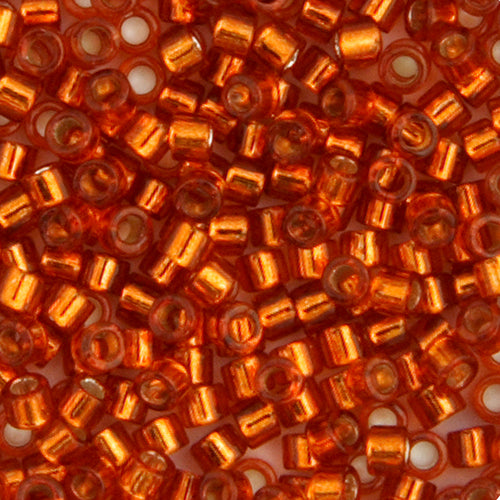 11/0 Delica Bead #1333 S/L Burnt Orange Dyed 5.2g