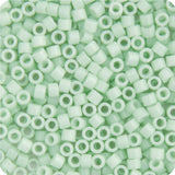 11/0 Delica Bead #1496 Opaque Light Green Mint 5.2g
