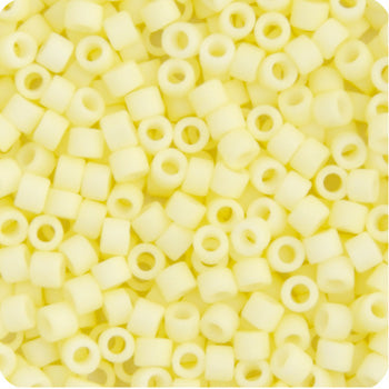 11/0 Delica Bead #1511 Op Pale Yellow Matte 5.2g