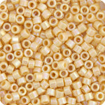 11/0 Delica Bead #1571 Op Ivory Pear AB 50g Bag