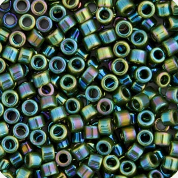 11/0 Delica Bead #1575 Green Avocado Opaque AB 5.2g