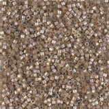 11/0 Delica Bead #1862 Silk Shell AB Inside Dyed 5.2g