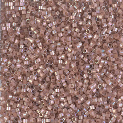 11/0 Delica Bead #1879 Silk Beige AB Inside Dyed 5.2g