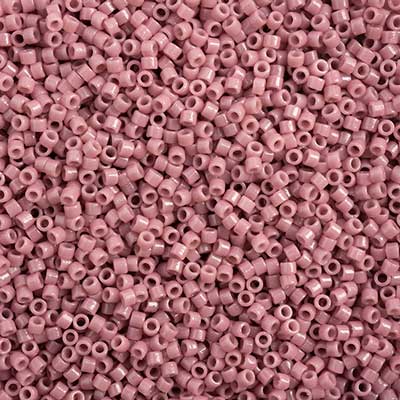 11/0 Delica Bead #2137 Op Duracoat Pink Dyed 5.2g