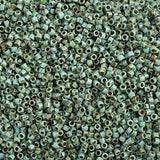 11/0 Delica Bead #2264 Op Picasso Turquoise Seafoam 5.2g