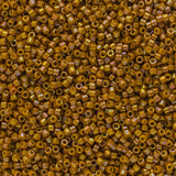 11/0 Delica Bead #2272 Op Glazed Yellow Mustard AB 5.2g