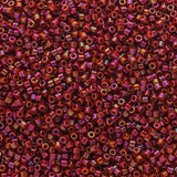 11/0 Delica Bead #2275 Op Glazed Red Cherry AB 5.2g